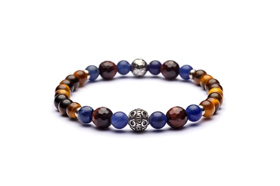 Bracciale Antracite Classic in Pietre dure C03 TENERIFE - C03 TENERIFE